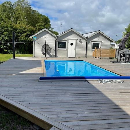 Stuga nära havet och centrum Halmstad Exteriör bild